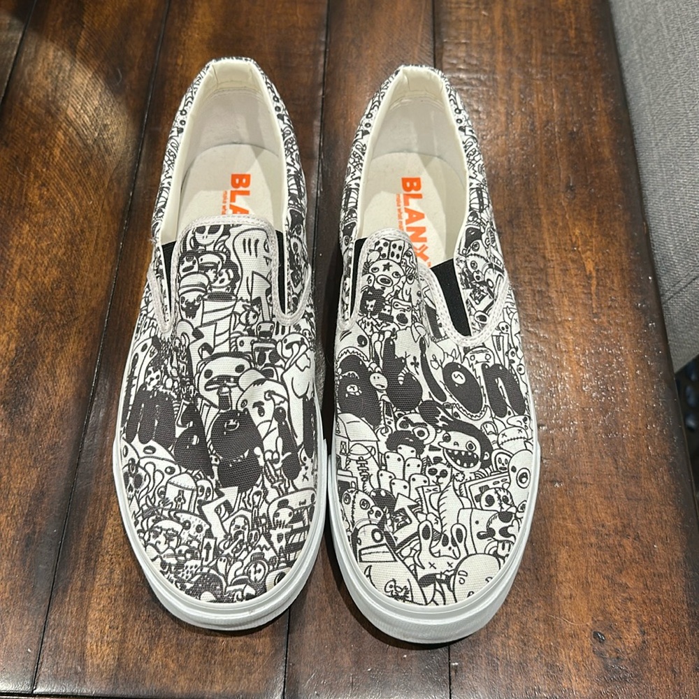 BLANX “Imagination” Slip On Sneakers Men’s 10